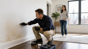 Professional mold inspector in {city}